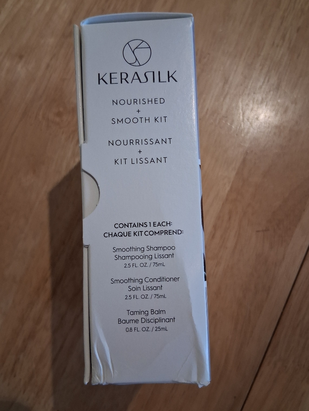 NEW Kerasilk Nourished Smooth Hair Care Set (Shampoo, Conditioner + Balm) - Picture 5 of 6